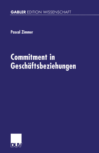 Commitment in Geschaftsbeziehungen