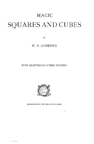 Magic Squares and Cubes