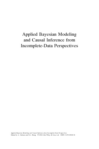 Applied Bayesian Modeling and Causal Inference from Incomplete-Data Perspectives: An Essential Journey with Donald Rubin's Statistical Family