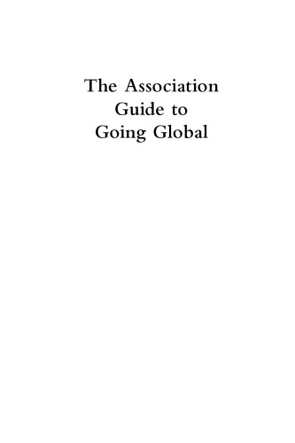 The Association Guide to Going Global: New Strategies for a Changing Economic Landscape