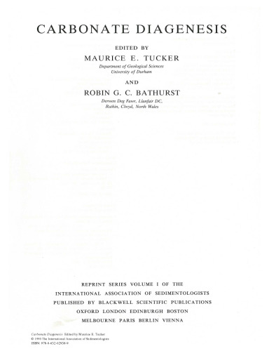 Carbonate Diagenesis