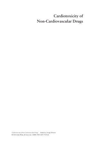 Cardiotoxicity of Non-Cardiovascular Drugs