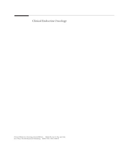 Clinical Endocrine Oncology, Second Edition