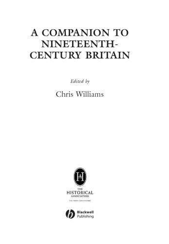 A Companion to Nineteenth-Century Britain