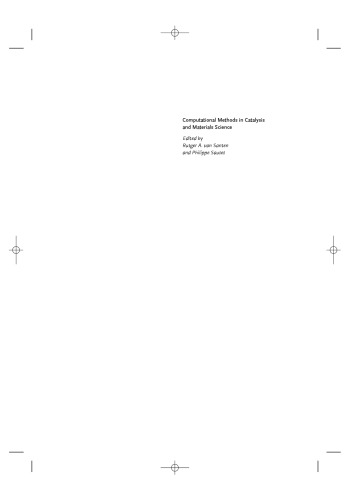 Computational Methods in Catalysis and Materials Science: An Introduction for Scientists and Engineers