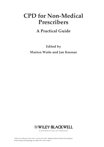 CPD for Non-Medical Prescribers: A Practical Guide