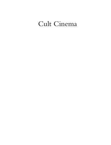 Cult Cinema: An Introduction