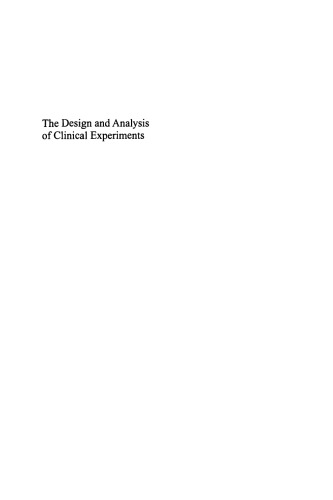 The Design and Analysis of Clinical Experiments