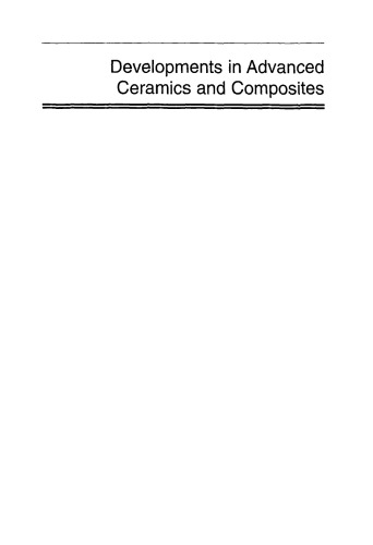 Developments in Advanced Ceramics and Composites: Ceramic Engineering and Science Proceedings, Volume 26, Number 8