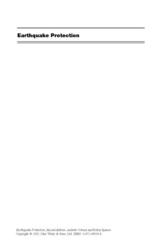 Earthquake Protection, Second Edition