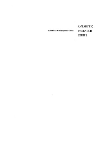 Ecosystem Dynamics in a Polar Desert: the Mcmurdo Dry Valleys, Antarctica