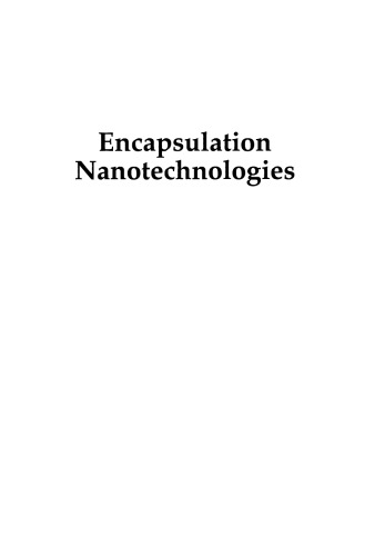 Encapsulation Nanotechnologies