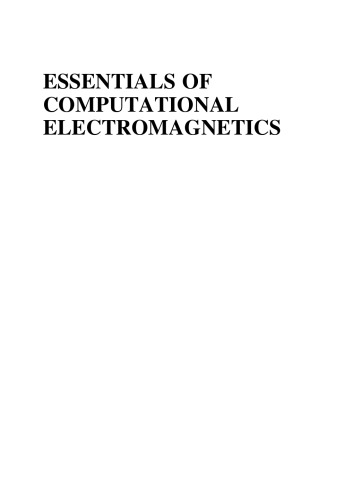 Essentials of Computational Electromagnetics