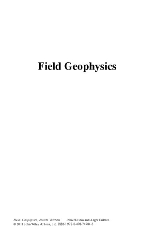 Field Geophysics, Fourth Edition