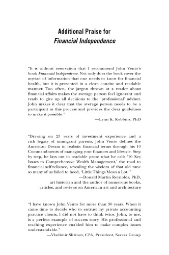 Financial Independence (Getting to Point X): An Advisor's Guide to Comprehensive Wealth Management