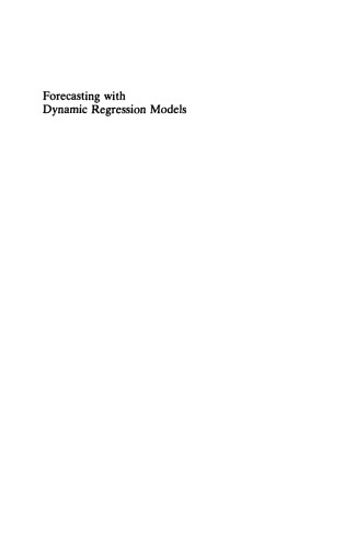 Forecasting with Dynamic Regression Models