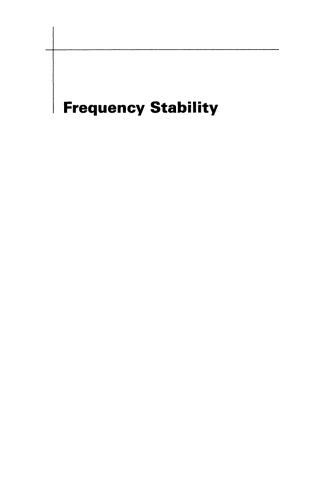 Frequency Stability: Introduction and Applications
