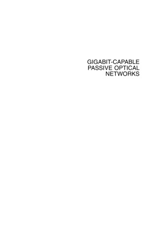 Gigabit-Capable Passive Optical Networks