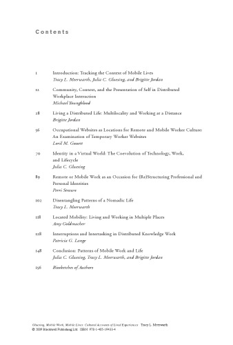 Gluesing, Mobile Work, Mobile Lives: Cultural Accounts of Lived Experiences