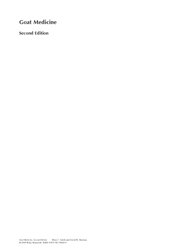 Goat Medicine, Second Edition