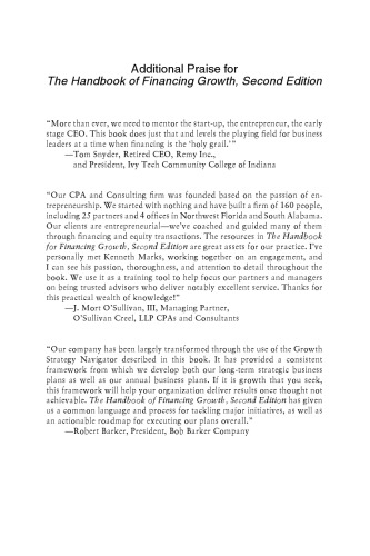 The Handbook of Financing Growth: Strategies, Capital Structure, and M&A Transactions, Second Edition