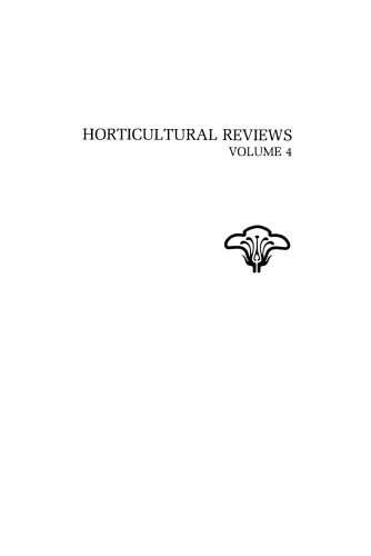 Horticultural Reviews, Volume 4