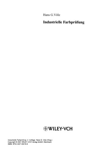 Industrielle Farbprüfung: Grundlagen und Methoden