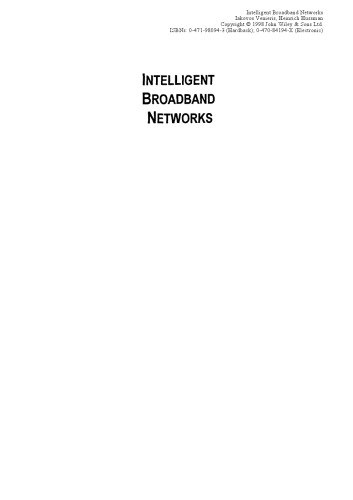 Intelligent Broadband Networks