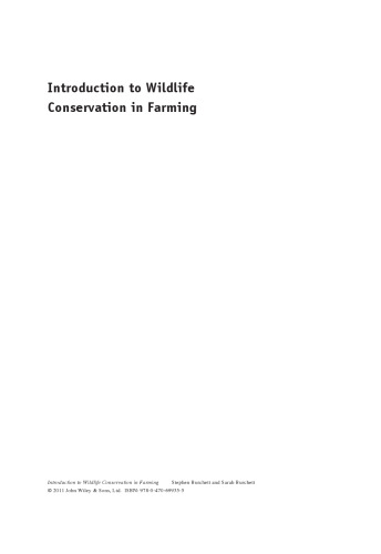 Introduction to Wildlife Conservation in Farming