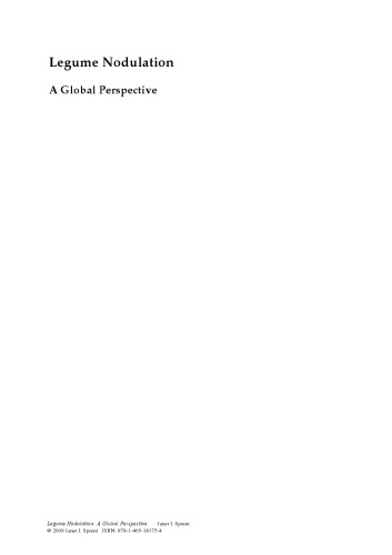 Legume Nodulation: A Global Perspective