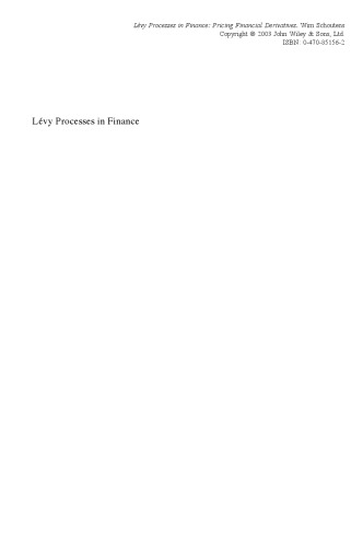Levy Processes in Finance: Pricing Financial Derivatives