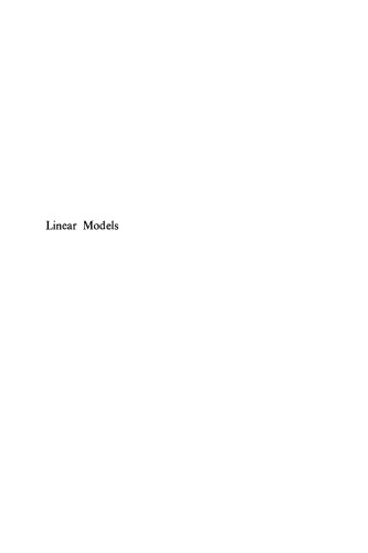 Linear Models
