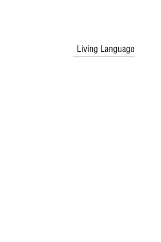 Living Language: An Introduction to Linguistic Anthropology