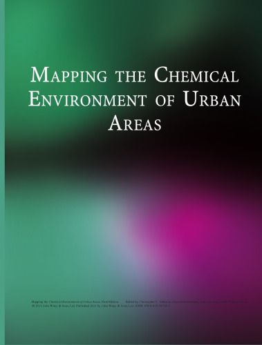 Mapping the Chemical Environment of Urban Areas