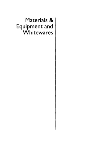 Materials & Equipment/Whitewares: Ceramic Engineering and Science Proceedings, Volume 22, Issue 2