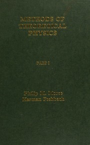 Methods of Theoretical Physics, Part I (International Series in Pure and Applied Physics)