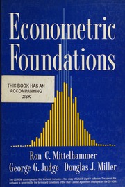 Econometric Foundations Pack with CD-ROM