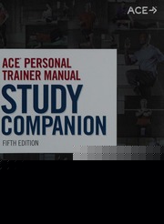 ACE Personal Trainer Manual Study Companion Fifth Edition
